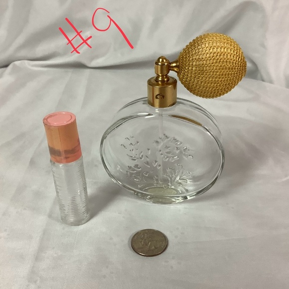 Vintage refillable perfume bottles (#A9) - Picture 1 of 3